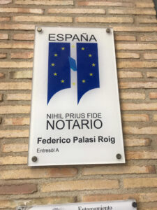 Notaría Federico Palasí Roig