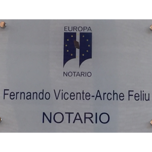 Notaría Fernando Vicente-Arche Feliu