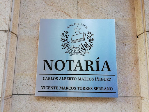 Notaría Carlos Alberto Mateos y Vicente Torres Serrano