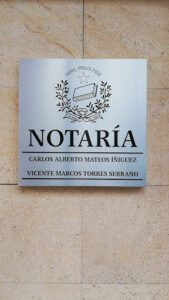 Notaría Carlos Mateos y Vicente Torres