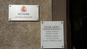 Notaría José Manuel Grau de Oña