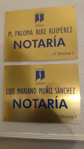 Notaría María Paloma Ruíz Ruipérez