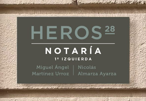 NOTARÍA HEROS 28-MIGUEL ÁNGEL MARTINEZ Y NICOLÁS ALMARZA