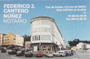 Notario Federico José Cantero Núñez